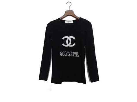 maglietta con scritta chanel|Cardigan & pullover .